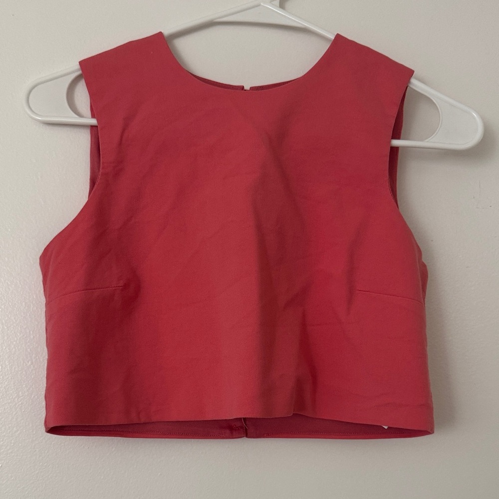 Zara Vibrant Red Tank Top